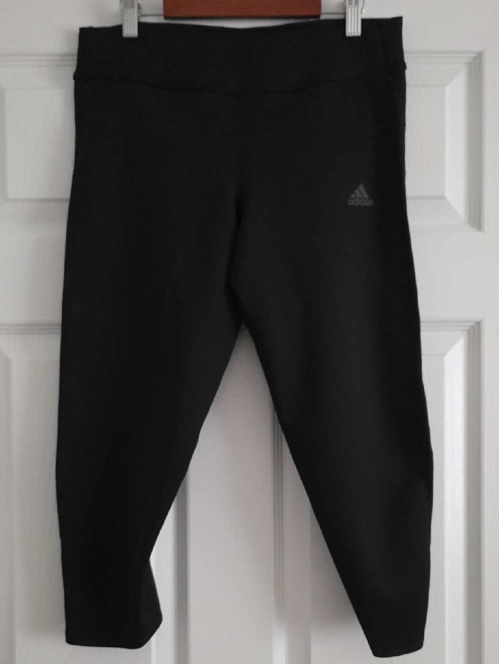 adidas Youth Black Capri Workout Leggings